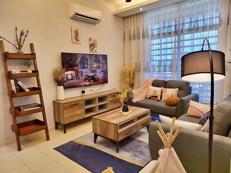 איפוה Sunway Cozy Apartment Near Lost World Of Tambun